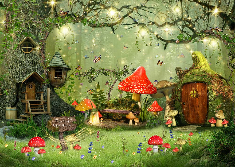 mystical forest fairies