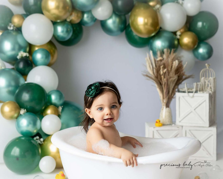 Avezano Balloon Party Children's Birthday Photography Backdrop Designed By Angela Forker