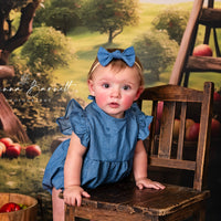 Avezano Spring Apple Orchard Photography Backdrop