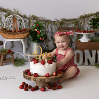 Avezano Spring Strawberry Fruit Bowl Photography Backdrop Designed By Angela Forker