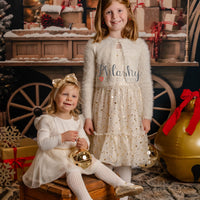 Avezano Christmas Wagon Gift Photography Backdrop