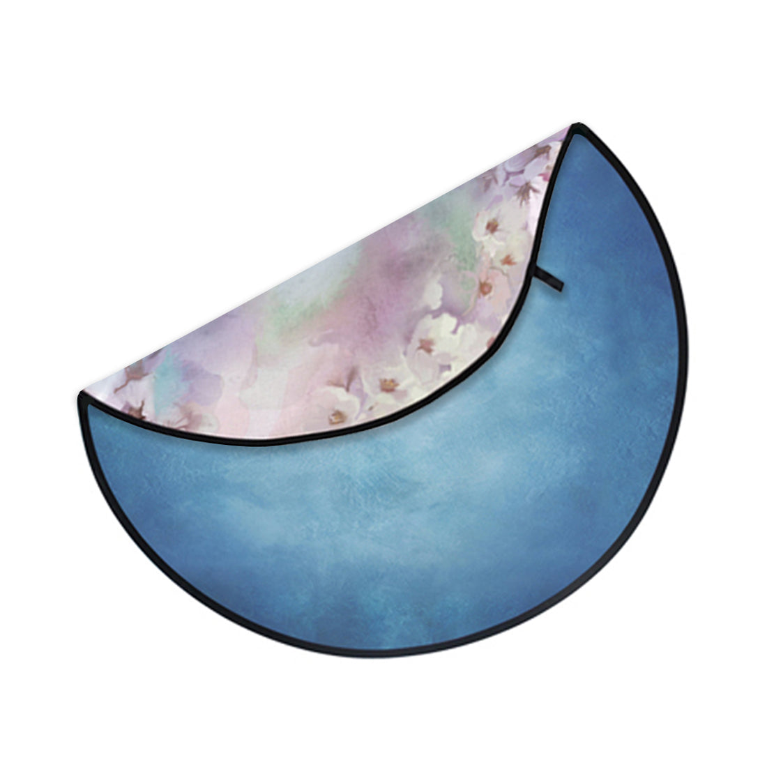 Avezano Spring Flower and Blue Collapsible Backdrop Photography
