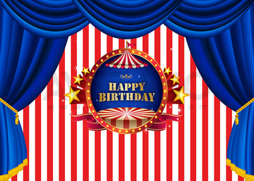 Avezano Kids Cake Birthday Party Circus Photography Background-AVEZANO