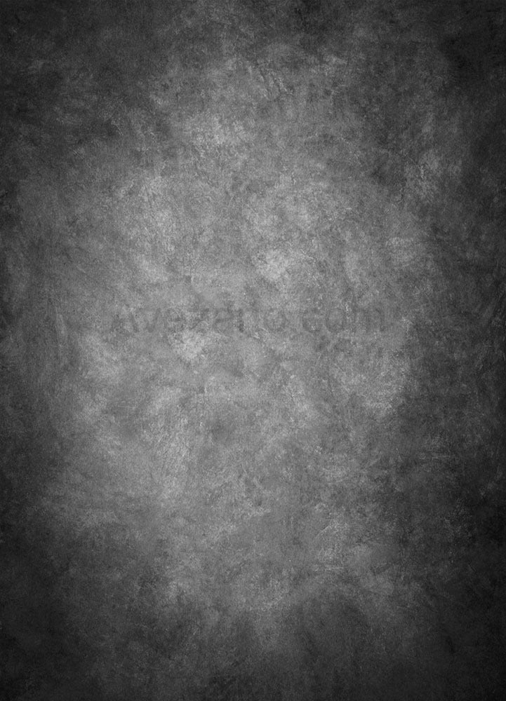 Avezano Deep Grey Textured Fine Art Portrait Photography Backdrop-AVEZANO