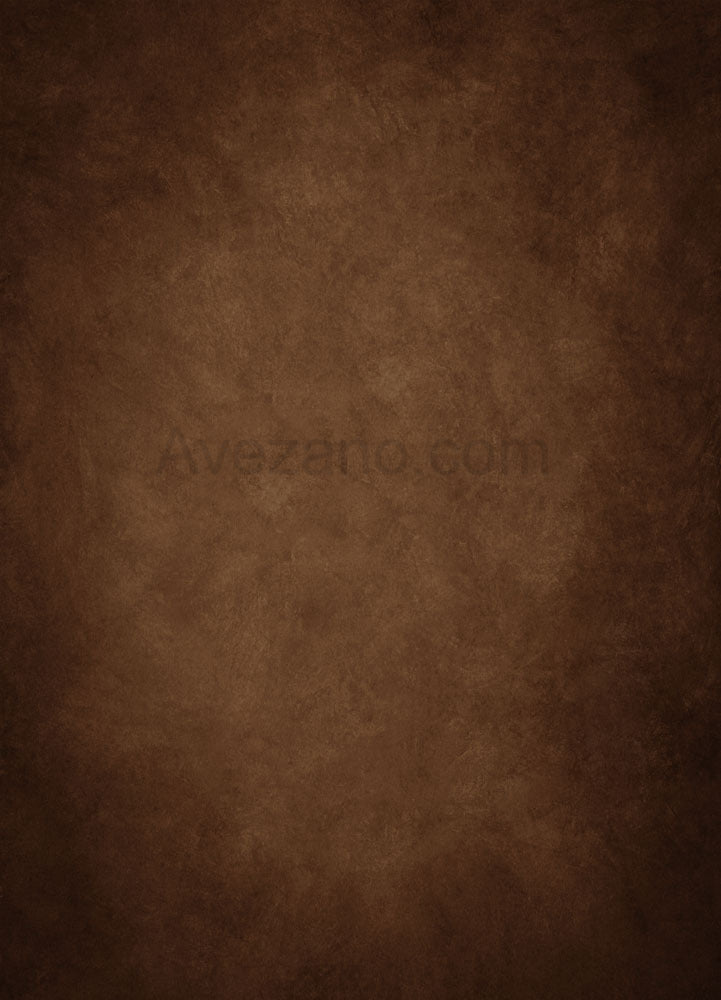 Avezano Deep Brown Textured Fine Art Portrait Photography Backdrop-AVEZANO