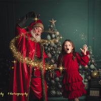 Avezano Christmas Tree and Presents Photography Backdrop Designed By Danyelle Pinnington