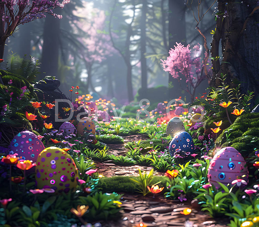 Avezano Spring Easter Forest Backdrop Designed By Danyelle Pinnington