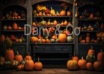 Avezano Autumn Pumpkin Backdrop Designed By Danyelle Pinnington