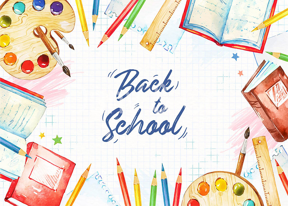 Avezano Back to School Backdrop Designed By Danyelle Pinnington