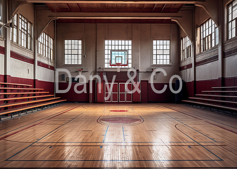 Avezano Basketball Court Backdrop Designed By Danyelle Pinnington