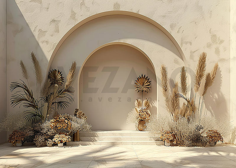 Avezano Spring Room Arch Mother's Day Photography Backdrop