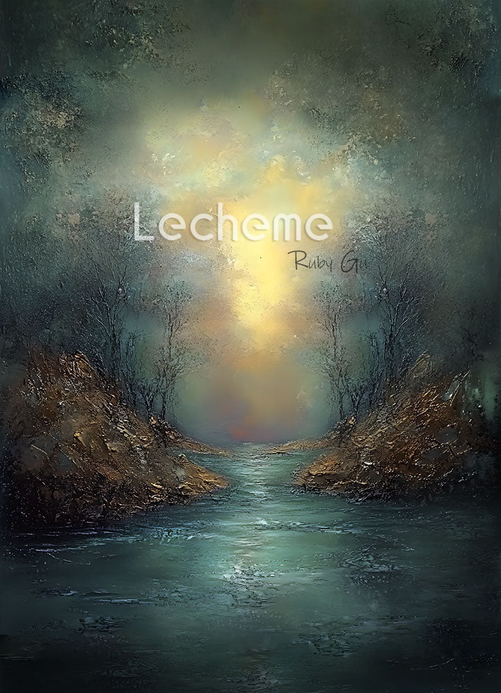 Avezano Vintage Scenic Art Photography Backdrop By Lecheme Ruby Gu