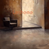 Avezano Brown oil Painting Art Photography Backdrop By Lecheme Ruby Gu