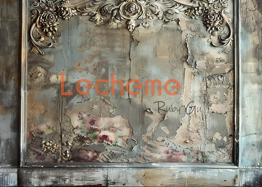 Avezano Vintage Carved Wall Arch Photography Backdrop By Lecheme Ruby Gu