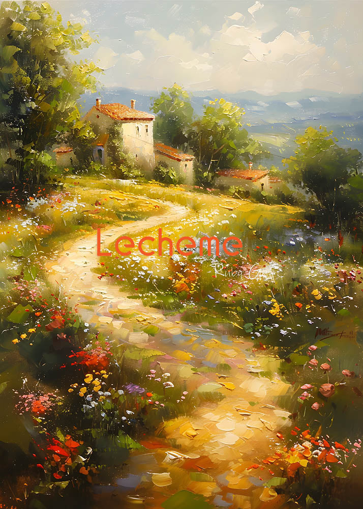 Avezano Rural Freedom Oil Painting Photography Backdrop By Lecheme Ruby Gu