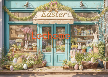 Avezano Spring Easter Shop Decorationp Photography Backdrop By Lecheme Ruby Gu