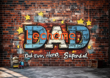 Avezano Father's Day Superdad Photography Backdrop By Lecheme Ruby Gu