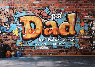 Avezano Father's Day Best Dad Photography Backdrop By Lecheme Ruby Gu