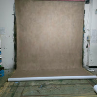 Avezano Brown Texture Abstract Hand Painted Canvas Photography Backdrop