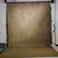 Avezano Brown Texture Abstract Hand Painted Canvas Photography Backdrop