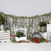 Avezano Strawberry Theme Photography Backdrop Designed By Angela Forker