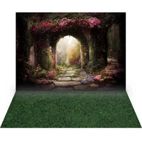 Avezano Spring Garden 2 pcs Set Backdrop-AVEZANO