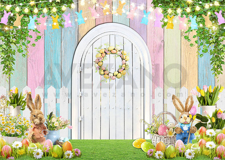 2022 Easter Backdrop Photography Background-AVEZANO