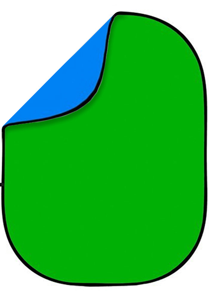 Avezano Blue and Green Collapsible Backdrop Photography