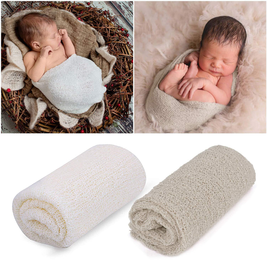 Avezano Newborn Wrap DIY Photo Prop Set of 2