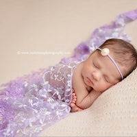 Avezano Children Photography Wrap Studio Newborn Baby Photo Shoot Wrap Yarn Tassel Wrap Props