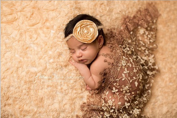 Avezano Children Photography Wrap Studio Newborn Baby Photo Shoot Wrap Yarn Tassel Wrap Props