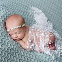 Avezano Children Photography Wrap Studio Newborn Baby Photo Shoot Wrap Yarn Tassel Wrap Props