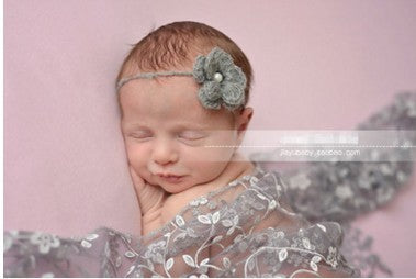 Avezano Children Photography Wrap Studio Newborn Baby Photo Shoot Wrap Yarn Tassel Wrap Props