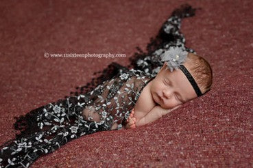 Avezano Children Photography Wrap Studio Newborn Baby Photo Shoot Wrap Yarn Tassel Wrap Props