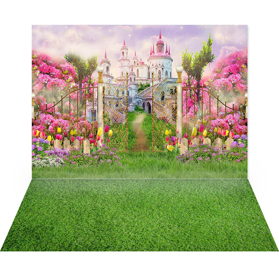 Backdrops4ever Blooming Palace 3D Scenic Photo Video Backdrop