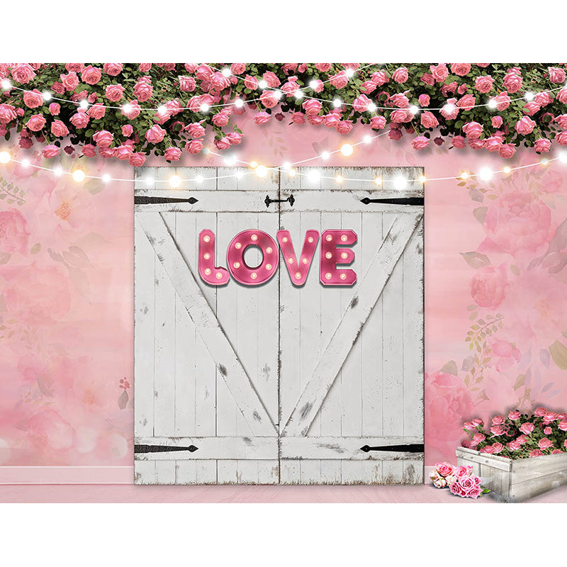 Avezano Valentine's Day Photograhy Backdrop Custom Photo Backdrop