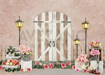 Avezano Spring Pink World Photography Backdrop-AVEZANO