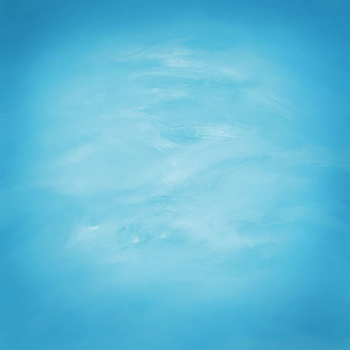 Avezano Sky Blue Abstract Watercolour Texture Backdrop For Portrait Photography-AVEZANO