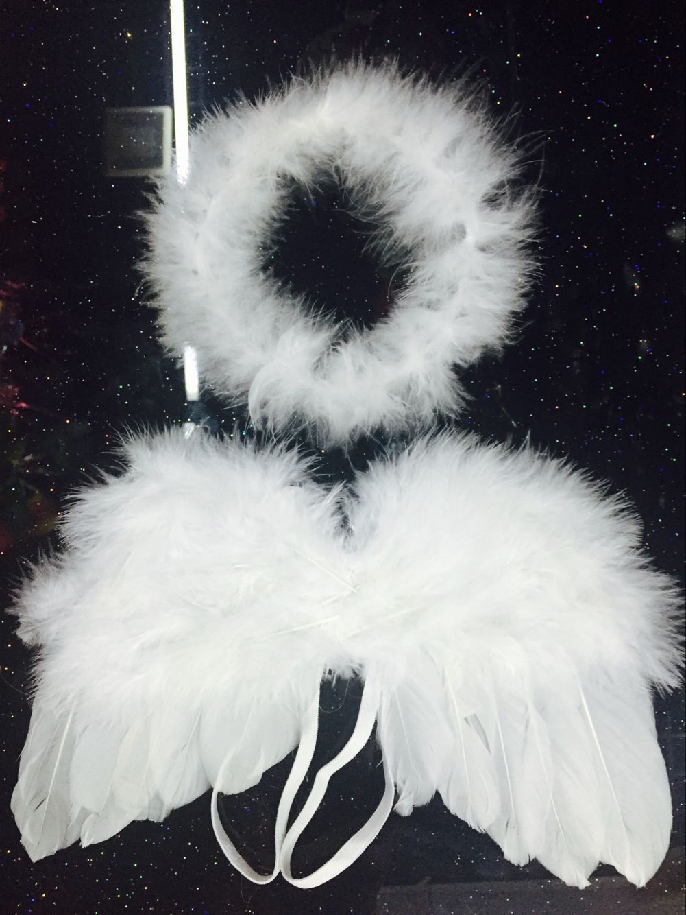 Avezano Baby Angel Feather Wings Photoshoot Props