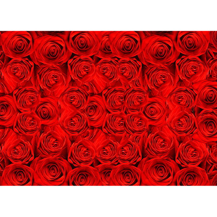 Avezano Red Rose Wall Floral Backdrop-AVEZANO